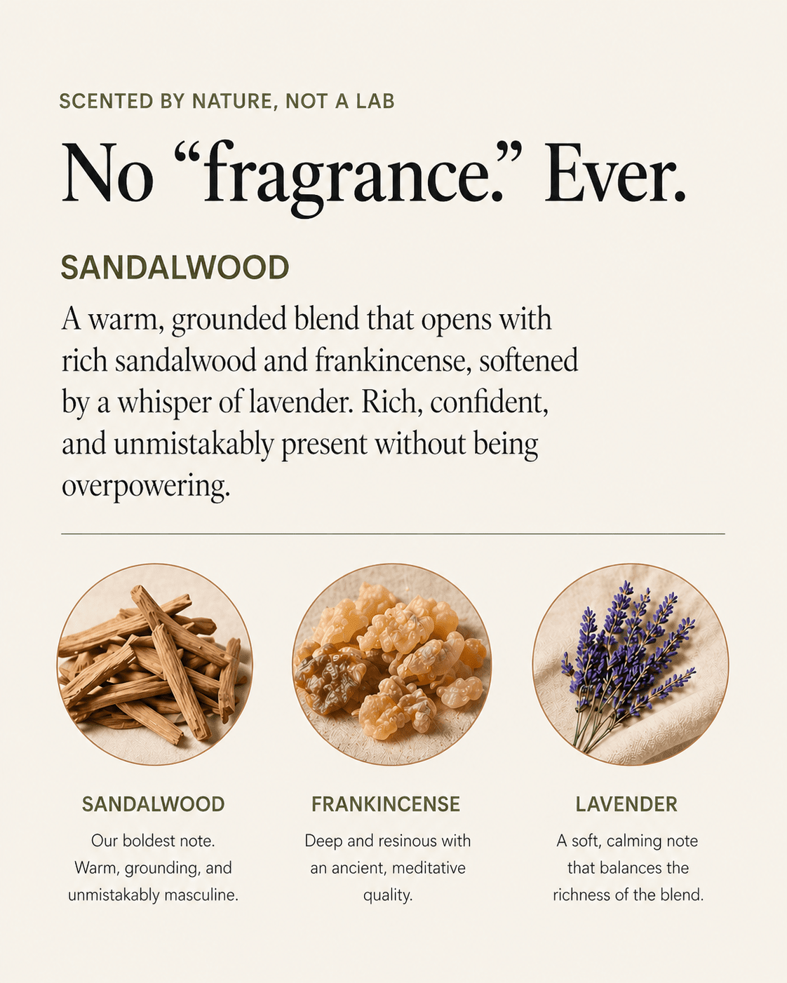 Deodorant: Unscented