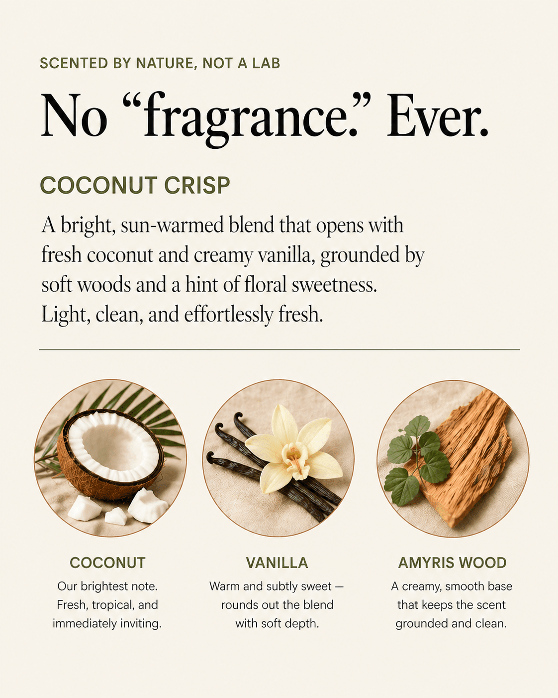Deodorant: Unscented