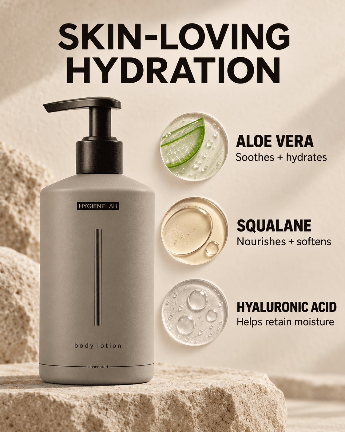 Body Lotion: Unscented
