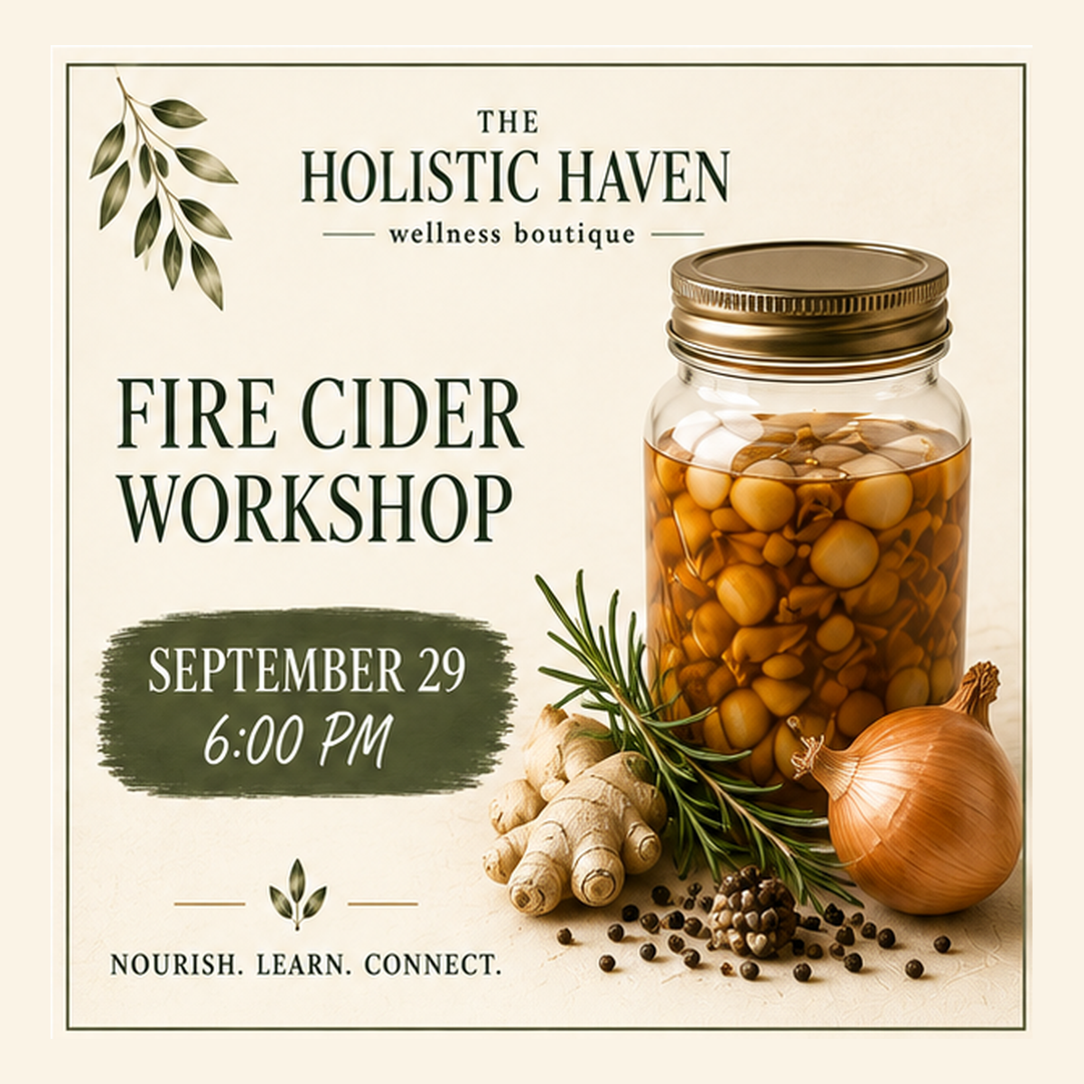 9/29 Fire Cider Workshop