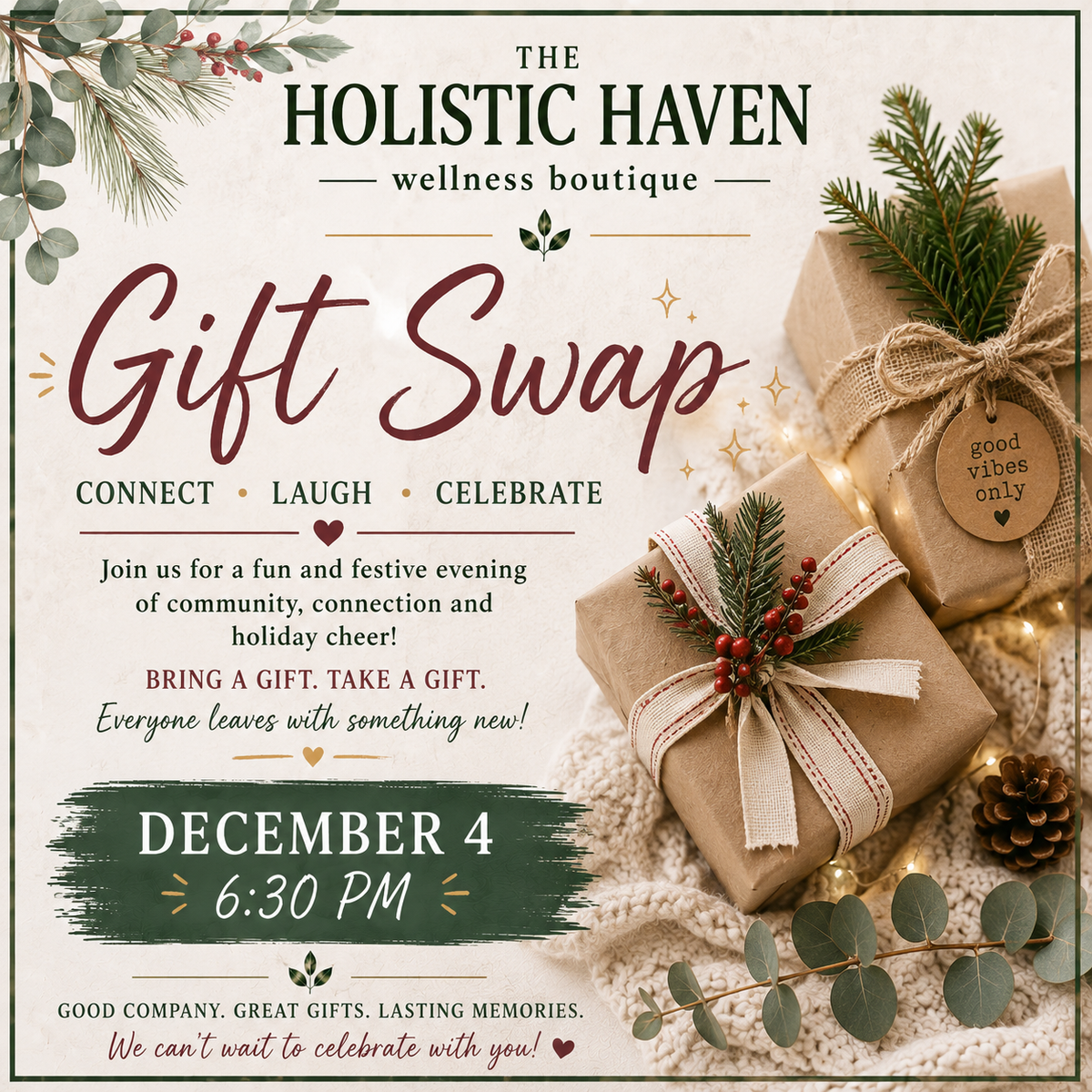 12/4 Christmas Girls Gather Gift Swap