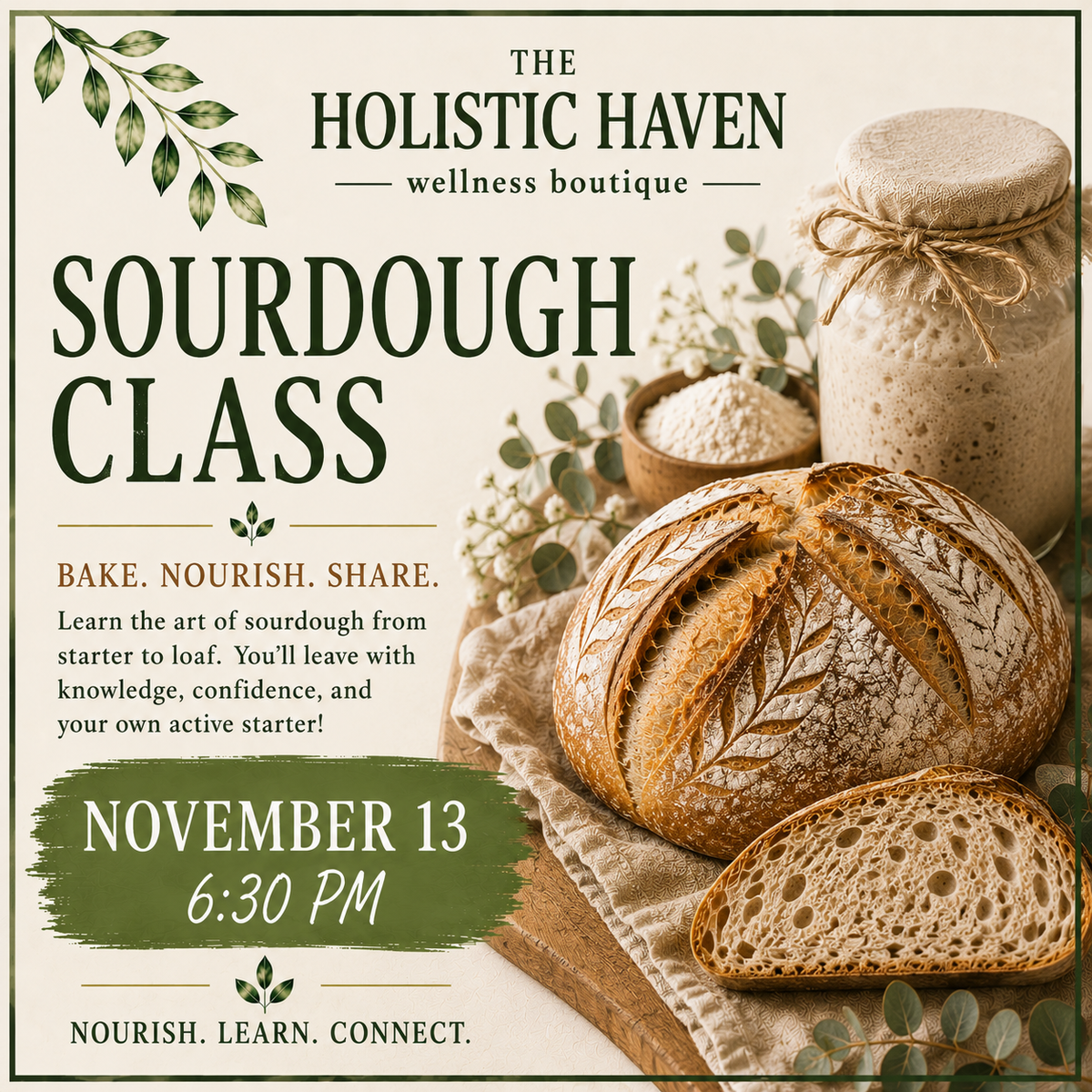 11/13 Sourdough Workshop